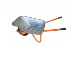 Тачка строительная BOHRER ТВН-2Н (двухколесная, 110л, 230кг) в строительных магазинах СтройГрад