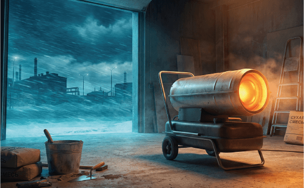 Норильская зима и дизельные пушки