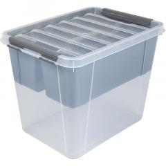 Ящик для хранения ПРОФИ 25л с вкладышем /3 в строительных магазинах СтройГрад