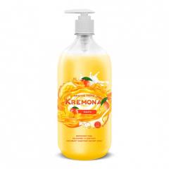 Мыло жидкое Kremona 1000мл. крем МАНГО с дозатором (12)) в строительных магазинах СтройГрад