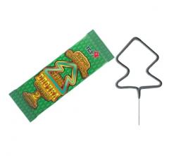 Свеча бенгальская фигурная 2 шт в пакете ˮЁлочкаˮ 1/100/1 в строительных магазинах СтройГрад