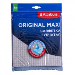 Салфетка губчатая ORIGINAL MAXI 2шт 18x20см в строительных магазинах СтройГрад