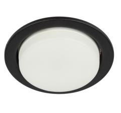 Светильник встраиваемый ЭРА KL70 SBK под лампу GX53 черный в строительных магазинах СтройГрад