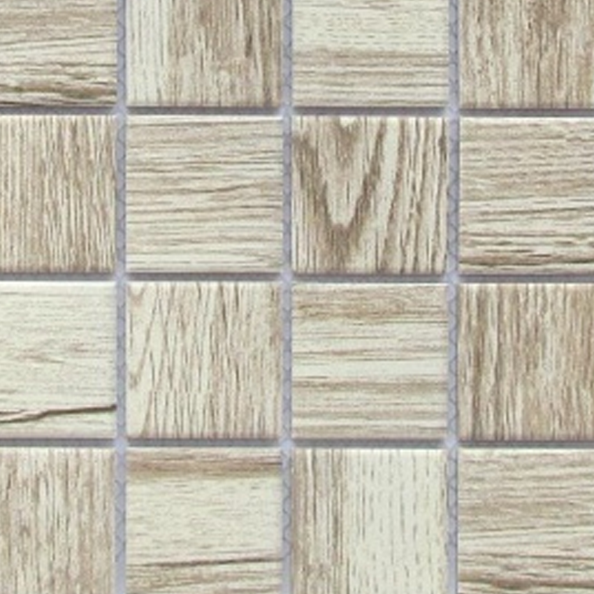 Плитка Мозаика Bonaparte, 306*306*6, Wooden Light в строительных магазинах СтройГрад