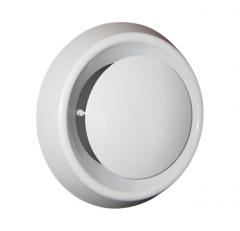 Анемостат приточно-вытяжной регулируемый с фланцем АБС D125  12,5АПВП в строительных магазинах СтройГрад