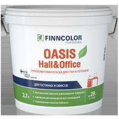 Краска OASIS HALL & OFFICE A гл/мат 2,7л