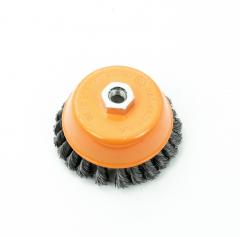 Кордщетка BOHRER для УШМ чашеобразная витая жесткая 125мм 36200125 в строительных магазинах СтройГрад