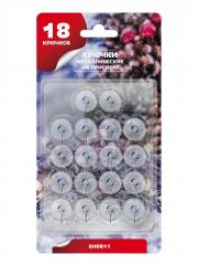 Металлические крючки на присоске, 18 штук в строительных магазинах СтройГрад