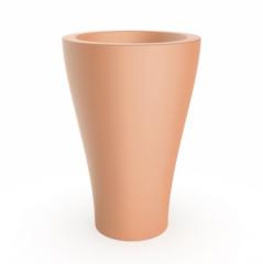 Кашпо Vetro 80 цветное (одинарное дно) в строительных магазинах СтройГрад