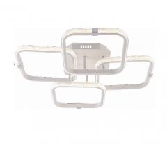 Люстра DK06356/4 PR WT+CR белый/хром 120W LED 3000K-6000K d595 ПДУ(ИК) диммер, HN24 в строительных магазинах СтройГрад