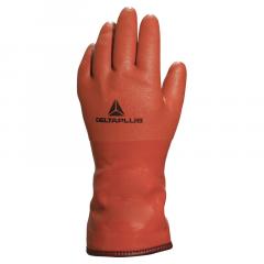 Перчатки VE760 трикотажные с ПВХ покрытием, оранжевого цвета, размер 10 VE760OR10