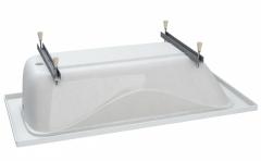 Комплект установочный TRITON для прямоугольных ванн шириной 70-75см (шпилька 160мм)/для ванны 120см/ в строительных магазинах СтройГрад