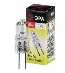 Лампа галогенная ЭРА G4-JC-20W-12V в строительных магазинах СтройГрад