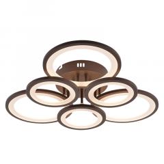Люстра LI08450C/3+3A PR COF кофе 144W LED 3000-6500K d630 ПДУ(ИК) диммер, HN23 в строительных магазинах СтройГрад
