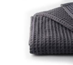 Полотенце вафельное Cottonika 35х60см, 100% хлопок, темно-серый в строительных магазинах СтройГрад