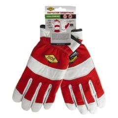 Перчатки DDE winter-COMFORT кожа/спандекс (утеплитель Thinsulate) размер XL 648-564 в строительных магазинах СтройГрад