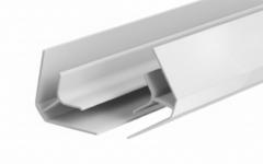 Угол внутренний для панелей 8мм 3,0м ˮИдеал Ламиниˮ, 001 Белый в строительных магазинах СтройГрад
