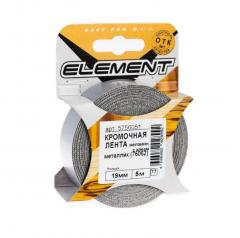 Лента кромочная мелам. с клеем 19мм (8582) Металлик (5м) ˮElementˮ в строительных магазинах СтройГрад