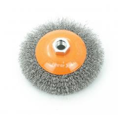 Кордщетка BOHRER для УШМ коническая мягкая 125мм 36300125 в строительных магазинах СтройГрад