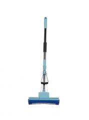 Швабра МОП губ, ПВА,125х33 см,синяя,с двойн.отжим.,телескоп.руч.,метал.,Марья Искусн. в строительных магазинах СтройГрад