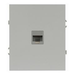 Розетка ЭРА Arktik 16-3107-03 информационная RJ45 алюминий в строительных магазинах СтройГрад