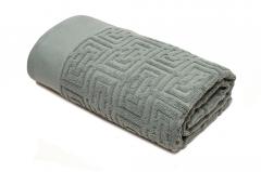 Полотенце махровое Спарта 50х90см, 100% хлопок, серо-зеленый в строительных магазинах СтройГрад