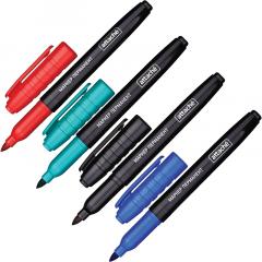 Набор маркеров перманентных Attache (толщина линии 1,5-3 мм, 4 цвета) 159002