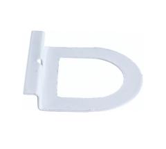 Ручка москитной сетки метал. (1шт.) белая в строительных магазинах СтройГрад