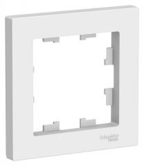 Рамка Systeme Electric AtlasDesign Бел 1 пост