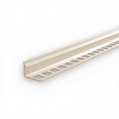 Профиль внутренний для плитки ˮДеконикаˮ 10мм 2,5м Слоновая кость глянцевый в строительных магазинах СтройГрад