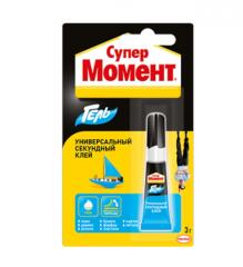 Клей гель секундный Момент супер 3г (блистер) Хенкель 874569 в строительных магазинах СтройГрад