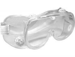 Очки защитные с непрямой вентиляцией на резинке, оправа прозрачная Дельта 20310