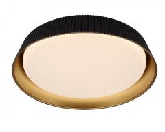 Светильник потолочный светодиодный ЭРА Классик без ДУ SPB-6 Bella 48W-3K-6,5K BK 3000-6500К чёрный в строительных магазинах СтройГрад