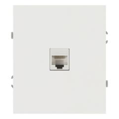 Розетка ЭРА Arktik 16-3107-08 информационная RJ45 белый матовый в строительных магазинах СтройГрад