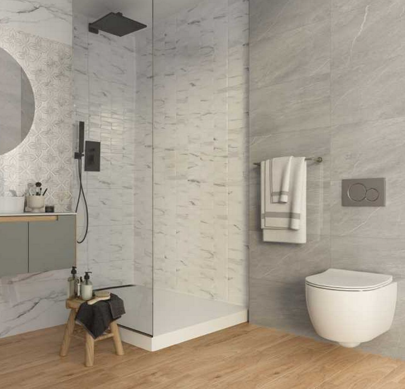 Ribeira white wall 02, плитка для стен, 300х500мм, Gracia Ceramica /8/456/1,2кв.м. в строительных магазинах СтройГрад
