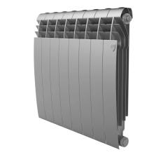 Радиатор Royal Thermo BiLiner 500 new Silver Satin серебро матовый 8 секций в строительных магазинах СтройГрад