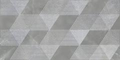 Opale Grey Geometria, декор, 315х630мм, Azori /6/