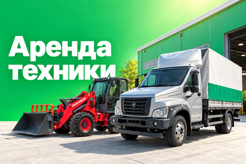 Аренда автопарка и спецтехники «СтройГрад»