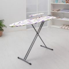 Доска гладильная НИКА 3 фанера, подрукавник, розетка, удлинитель 122х34,5см NK013 микс в строительных магазинах СтройГрад