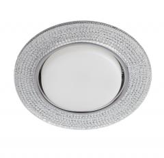 Светильник встраиваемый cо светодиодной подсветкой ЭРА DK LD53 WH под лампу GX53 белый в строительных магазинах СтройГрад