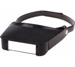 Бинокуляр монтажный REXANT, налобный, очки с головным креплением, регулировка увеличения 1.8x/2.3x,