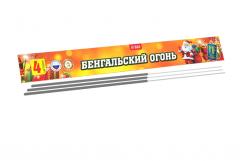 Бенгальская свеча трещащая 6шт, длина 400мм в строительных магазинах СтройГрад