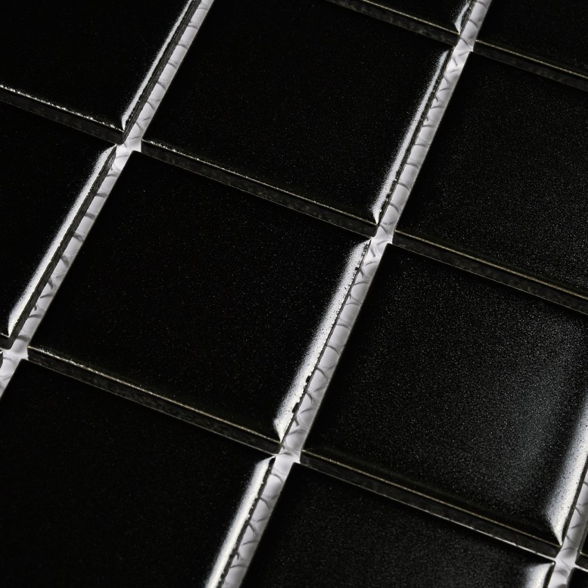 Плитка Мозаика Bonaparte, 306*306*6, Manila Black в строительных магазинах СтройГрад