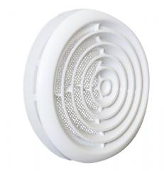 Диффузор приточно-вытяжной со стопорным кольцом и фланцем D100 10DK в строительных магазинах СтройГрад