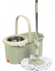 Набор для уборки ведро с вращающимся отжимом и швабра, Bclean, A260017 в строительных магазинах СтройГрад
