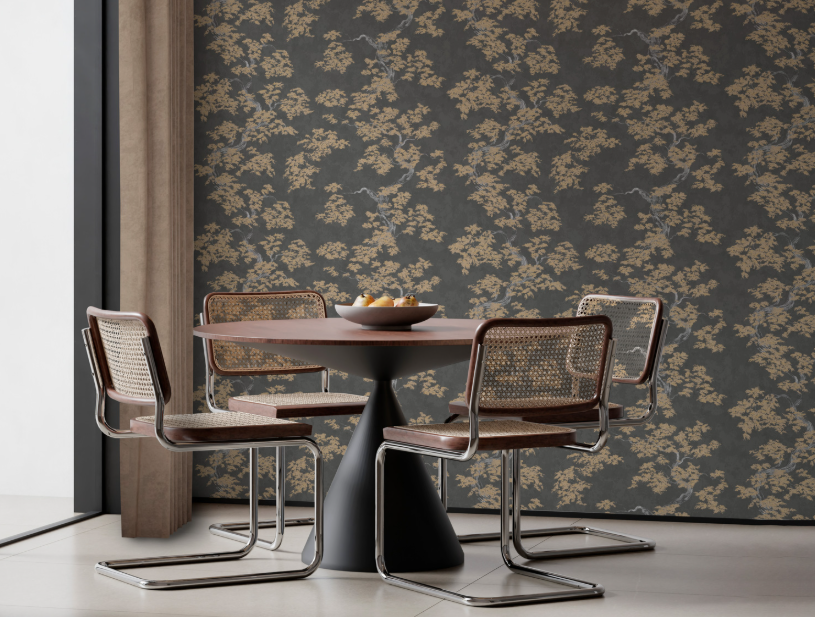 Обои виниловые на флизелиновой основе горячего тиснения Индустрия Bonsai 9156-26/6 в строительных магазинах СтройГрад