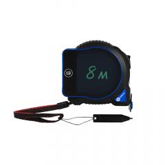 Рулетка КОБАЛЬТ УЛЬТРА 8м х 25мм, ОКНО ДЛЯ ЗАПИСЕЙ, пласт.корпус, мех.стопор, нейл.покр.ленты 0.12 м в строительных магазинах СтройГрад