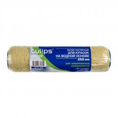 Валик Tulips decor Green, полиакрил, 250 мм, ворс 18 мм в строительных магазинах СтройГрад