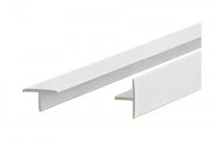 Тавр ПВХ ˮИдеалˮ 18х10мм 2,7м Белый в строительных магазинах СтройГрад