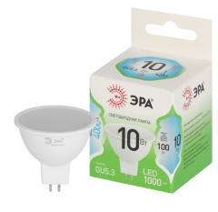 Лампа светодиодная ЭРА GREEN LINE LED MR16-10W-840-GU5.3 GL 10Вт софит яркий белый свет GU5.3 в строительных магазинах СтройГрад